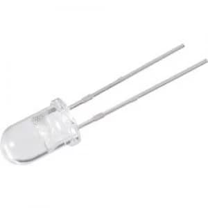 LED wired White Circular 5mm 9000 mcd 2