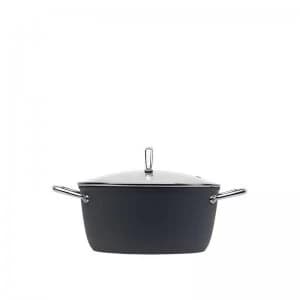 Haden Perth Sleek 24cm Casserole Pot 192578 in Grey