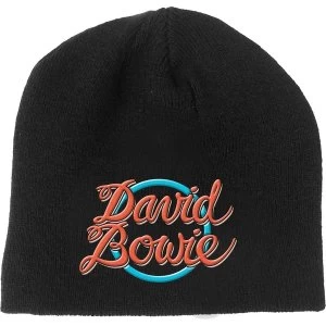 David Bowie - 1978 World Tour Logo Beanie Hat