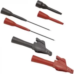 Fluke TP920 Safety test probe set 2mm jack connector CAT III 300 V Red, Black