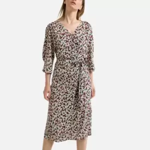 Elen Printed Midi Dress