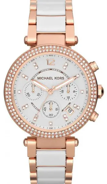 Michael Kors Watch Parker Ladies - White MKR-077