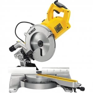 DEWALT DWS778 Sliding Compound Mitre Saw 250mm 110v