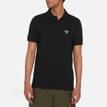 Barbour Beacon Mens Polo Shirt - Black - M