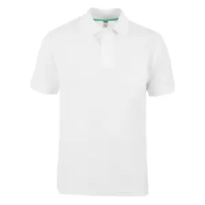 Duke Mens D555 Grant Kingsize Pique Polo Shirt (4XL) (White)