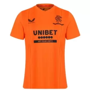 Castore Rangers Pre Match Shirt 2021 2022 - Orange