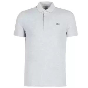 Mens Lacoste Paris Polo Shirt Regular Fit Stretch Cotton Pique Size 8 - 3XL Grey Chine