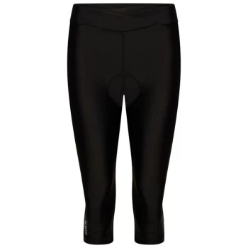 Dare 2b Worldly Gel Cycling Capri - Blk/PwdrPink