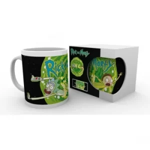 Rick and Morty Logo Mug