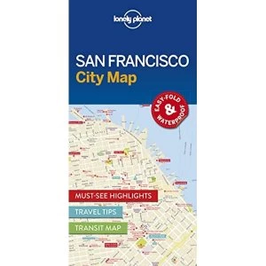 Lonely Planet San Francisco City Map Sheet map, folded 2016