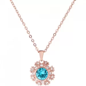 Ted Baker Sirou Crystal Daisy Lace Necklace