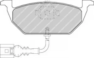 Ferodo FDB1398 Brake Pad Set Front Axle Premier Car