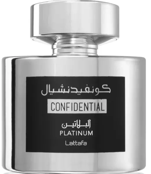 Lattafa Confidential Platinum Eau de Parfum Unisex 100ml