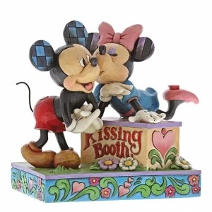 Kissing Booth (Mickey Mouse & Minnie Mouse) Disney Traditions Figurine