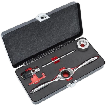 Sealey 5 Piece Ratchet Tap Wrench and Die Holder Set