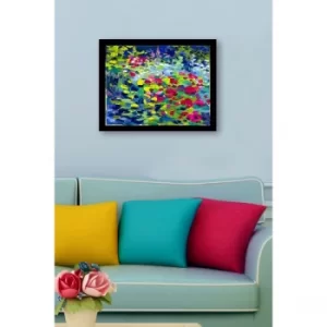 SC1219 Multicolor Decorative Framed MDF Painting