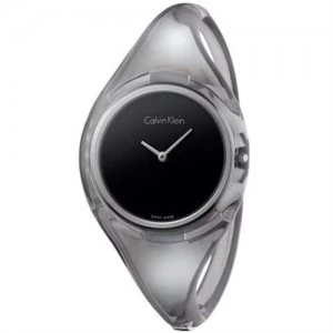 Calvin Klein Ladies Pure Stainless Steel Watch - K4W2SXP1