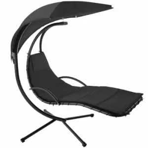 Tectake Maja Hanging Lounger Black