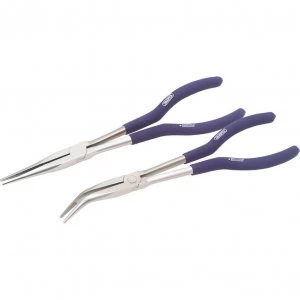 Draper 2 Piece Long Reach Long Nose Plier Set