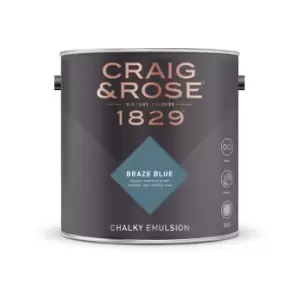 Craig & Rose Chalky Emulsion Braze Blue - 5L