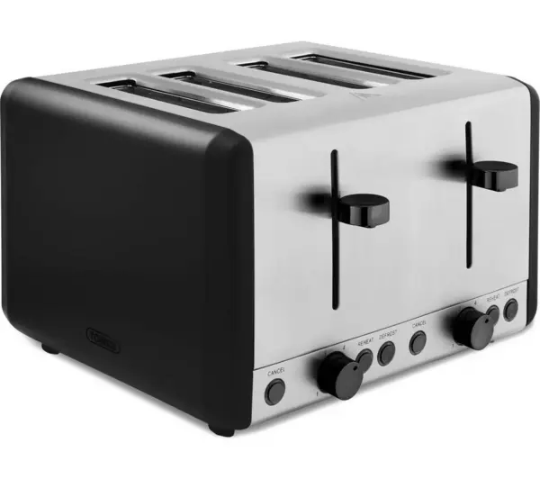 Tower Sera T20086BLK 4 Slice Toaster