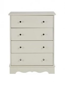 Premier Housewares Emily 4 Drawer Chest