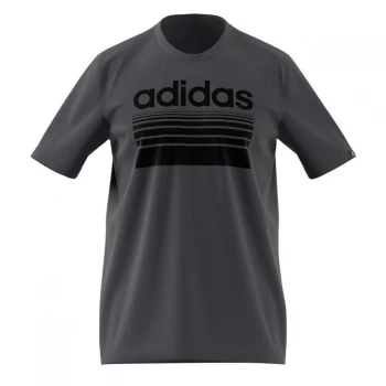 adidas QT T Shirt Mens - Grey Horizon