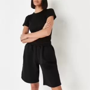 Missguided Jogger Shorts - Black