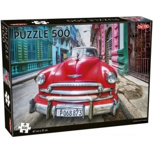 Vintage Car in Havana 500 Piece Jigsaw Puzzle