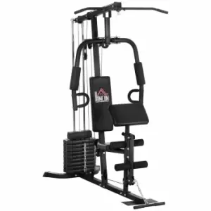 Homcom Multi Home Gym Machine With 45Kg Weight Stack For Full Body Workout