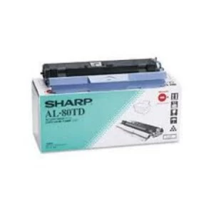 Sharp AL80TD Black Laser Toner Ink Cartridge