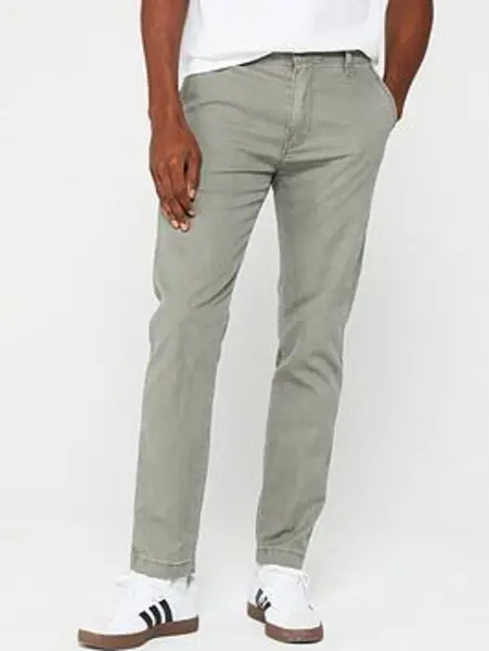 XX Chino Standard Taper Lightweight Pants - Neutral / Smokey Olive Lightweight Canvas