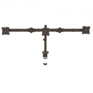 Up to 24" Triple Monitor Arm Desk Mount