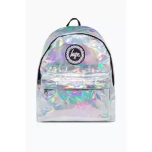 Hype Holographic Backpack (One Size) (Silver)