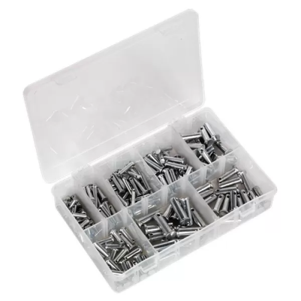 Genuine SEALEY AB019CP Clevis Pin Assortment 200pc - Imperial