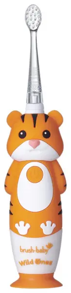 Brush Baby WildOnes Tiger Rechargeable Electric Toothbrush