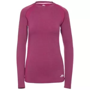 Trespass Womens/Ladies Welina Long Sleeve Active Top (XXS) (Berry Purple)