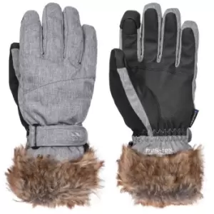 Trespass Womens/Ladies Shiloh Gloves (S) (Platinum)