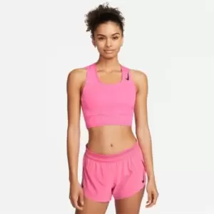 Nike Dri-FIT ADV AeroSwift Womens Running Crop Top - Pink