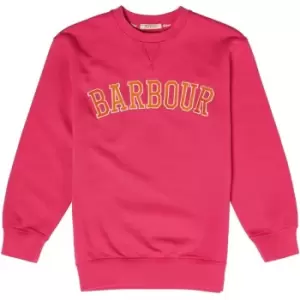 Barbour Girls Northumberland Sweatshirt - Pink