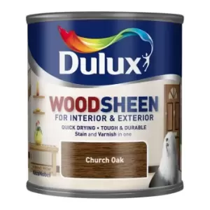 Dulux Woodsheen Church Oak Stain & Varnish 750ml