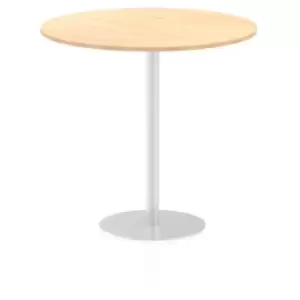 Italia Poseur Table Round 1200 Top 1145 High Maple