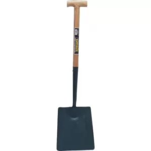 Solid Socket Wooden T Square Mouth Shovel NO.2