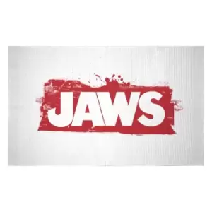 Jaws Logo Woven Rug - Small