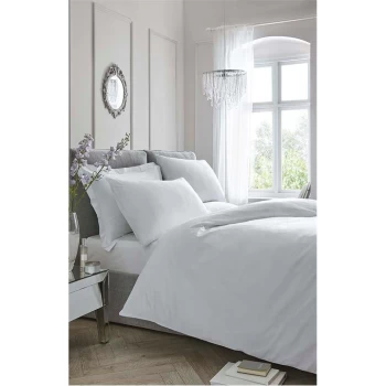 Appletree Signature Plain Dye 100% Cotton Duvet Set - White