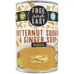 Free & Easy Butternut Squash & Ginger Soup 400g x 6