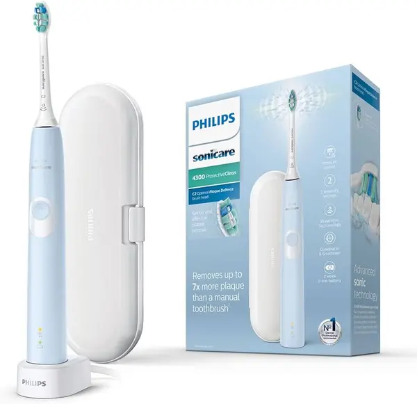 Philips Sonicare ProtectiveClean 4300 HX6803/03 Blue Electric Toothbrush