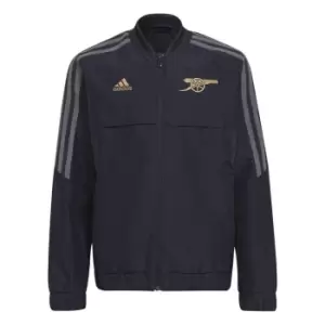 adidas Arsenal Anthem Jacket 2022 2023 Juniors - Grey