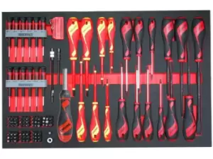 Teng TTEMD98N 98pc 2 Colour EVA Screwdriver and Bit Driver Set