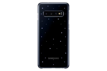 Samsung LED Back cover Samsung Galaxy S10 Black